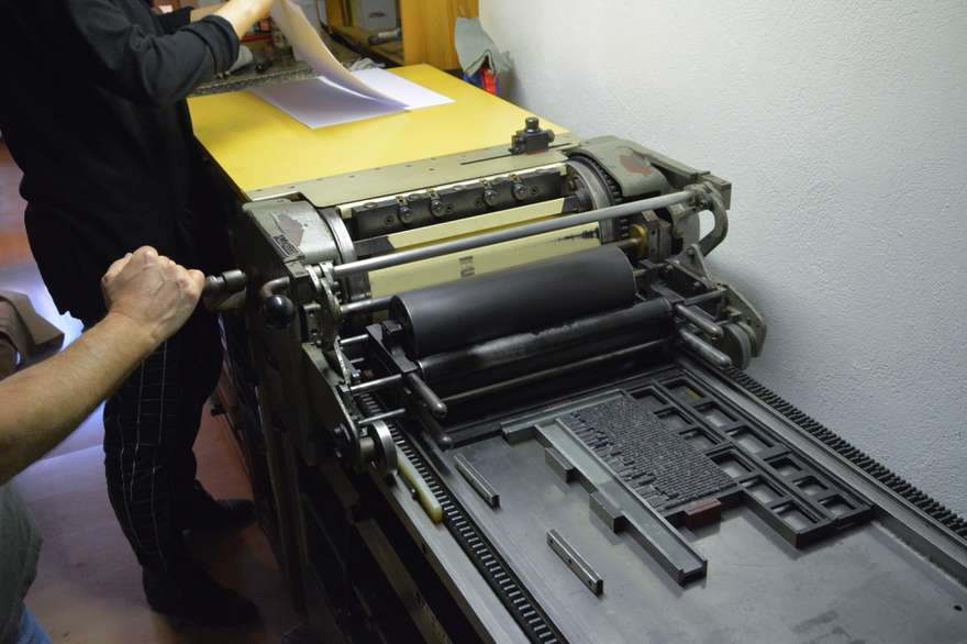 letterpress workshop