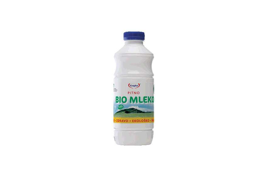 BIO Mleko 3,5%, Mlekarna Krepko, 2014