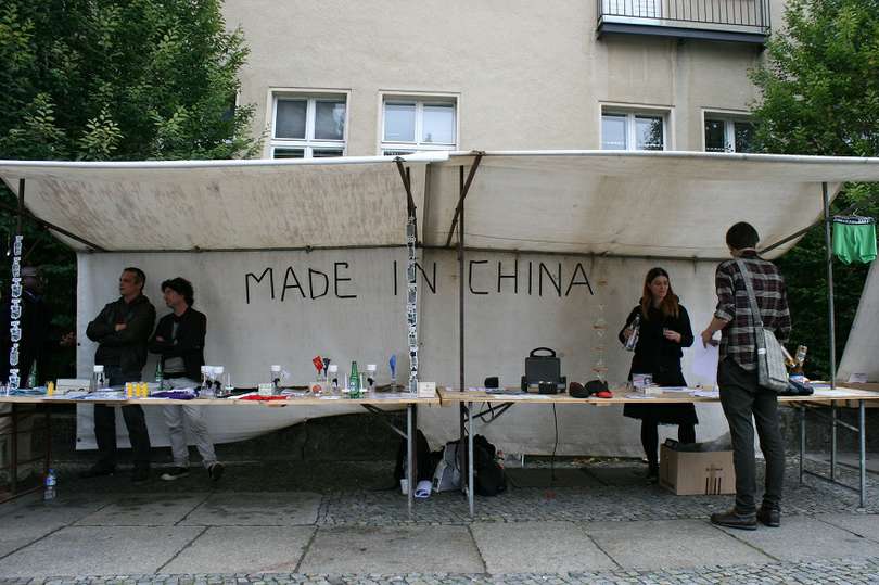 Action in Berlin, photo: Made in China