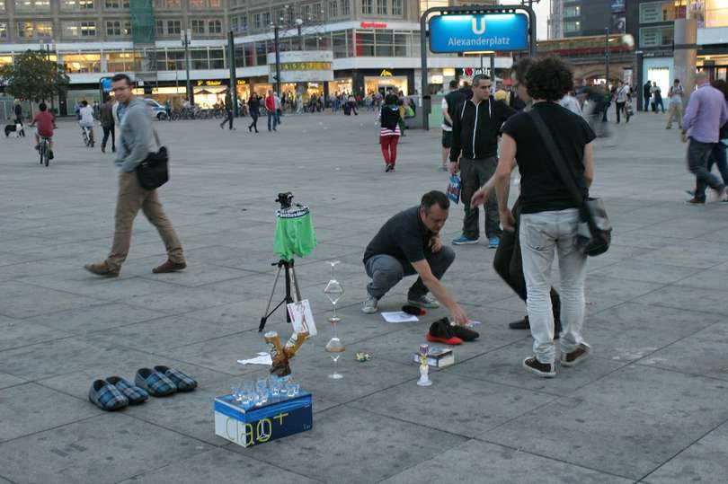 Action in Berlin, photo: Made in China